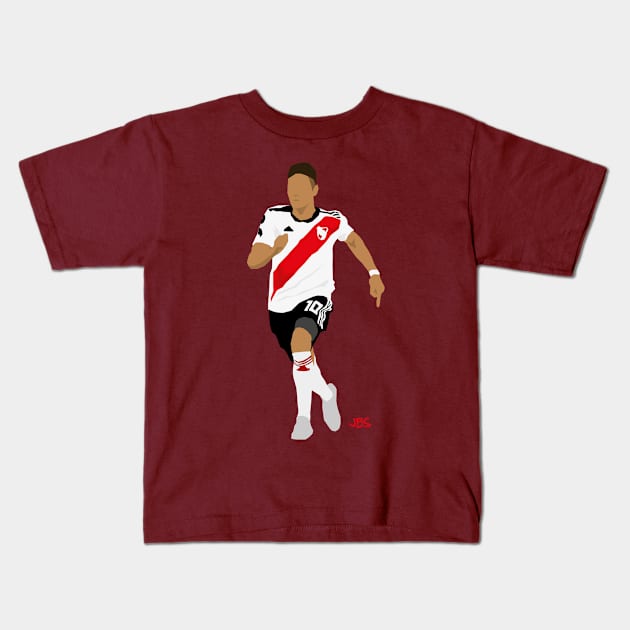 Pity Martinez River Plate Kids T-Shirt by jbsgrafico